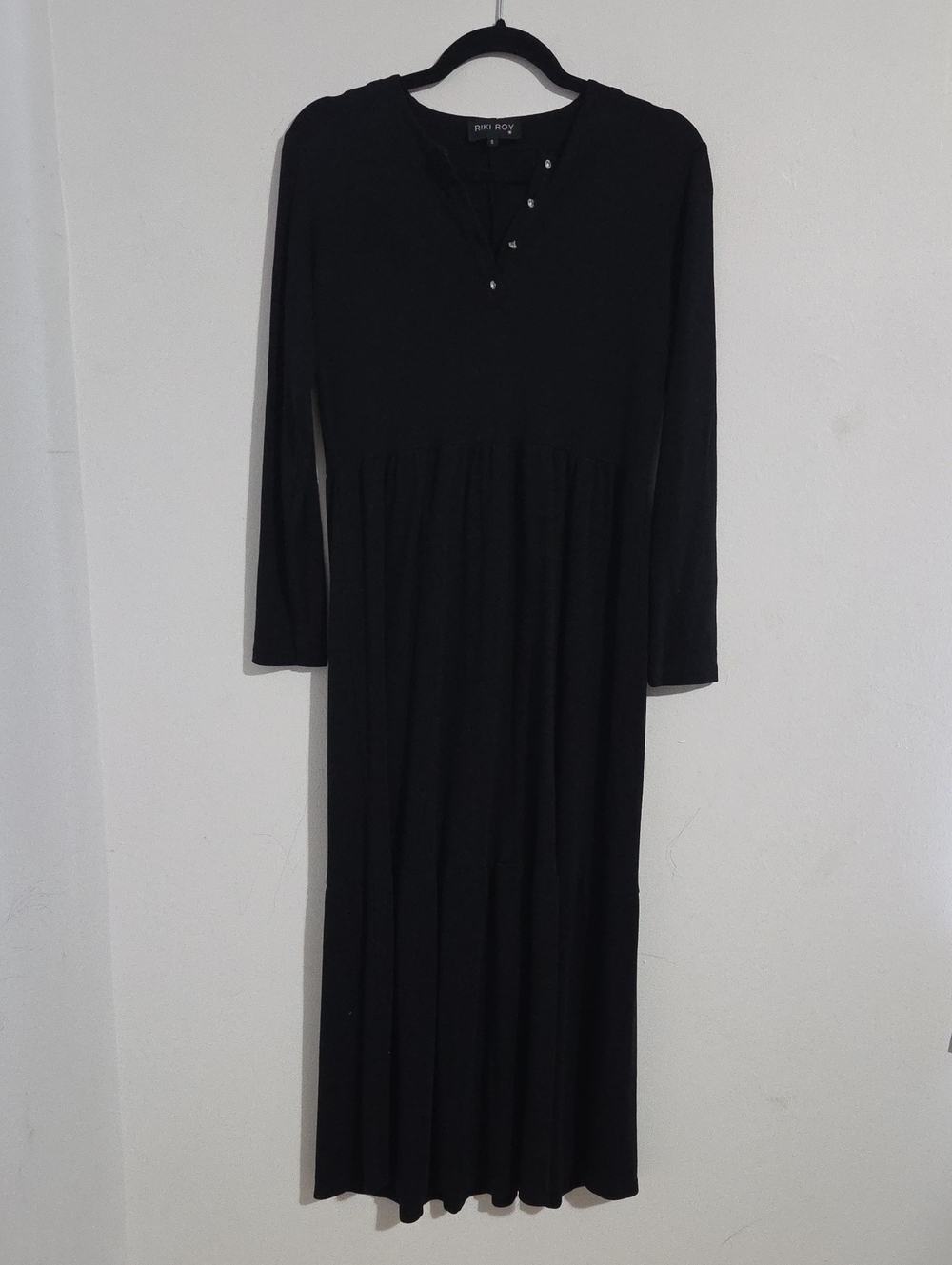 Riki Roy Tiered Maxi Dress